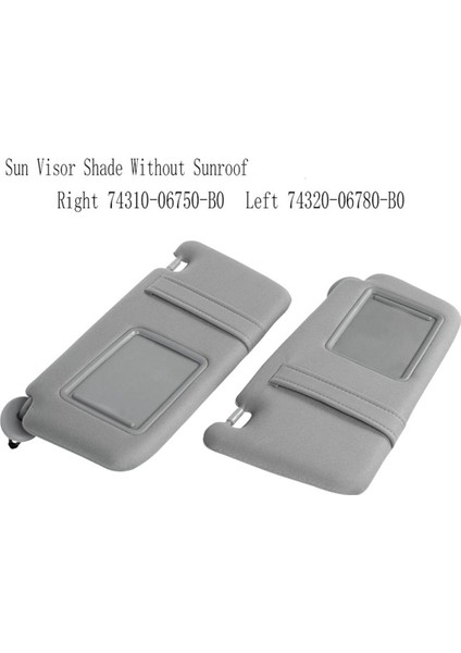Toyota Camry 2007-2011 Sol Tavan Için Tavansız Araç Güneşliği Gölgeliği 74320-06780-B0 (Yurt Dışından) fırsatları
