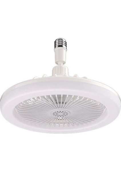 Uzaktan Kumandalı Tavan Vantilatörleri ve Işık Lambası Vantilatörü E27 Dönüştürücü Tabanlı Akıllı Sessiz Tavan Vantilatörleri Yatak Odası Oturma Odası Için (Yurt Dışından)