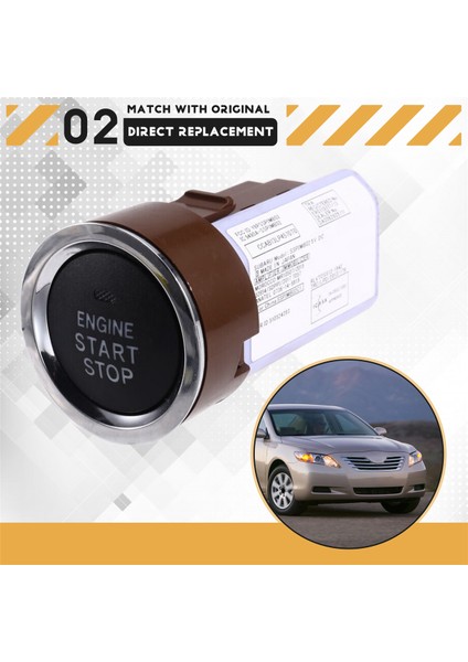 89611-06010 Toyota Camry Highlander 2006-2012 Için Araç Kontak Anahtarı Düğmesi 8961106010 Araç Aksesuarları (Yurt Dışından) indirimleri