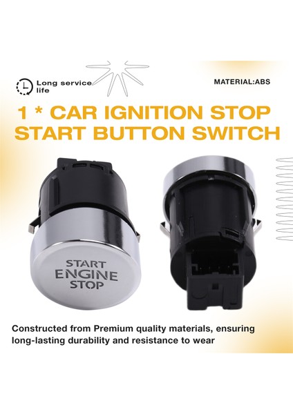 Araç Ateşleme Durdurma Başlatma Düğmesi Anahtarı Motor Başlatma Anahtarı Tek Düğmeli Başlatma Anahtarı 56D959839A Vw Passat 2010-2016 Için (Yurt Dışından) indirimleri