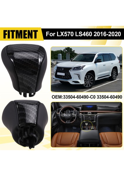 Lexus LX450, LX460, LX570 2016-2019 LS460 2013-2016 Için Otomatik Vites Topuzu Vites Kolu (Yurt Dışından) indirimleri