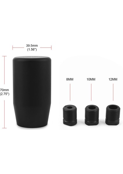 Yarış 70MM 5 Hızlı Araba Vites Topuzu Vites Seviyesi Topuzu Vites Kafası M8 M10 M12 Vites Kolu Için (Yurt Dışından) fırsatları