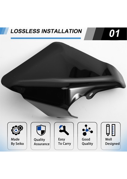 Bmw R1300GS R 1300 Siyah Motosiklet Ön Cam Yan Spoyleri (Yurt Dışından) fırsatları