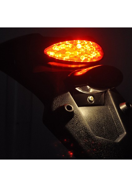 Yamaha Çamurluk Için LED Arka Lambalı Evrensel Motosiklet Arka Çamurluk LED Fren Arka Lambası Fren Lambası (Yurt Dışından) modelleri