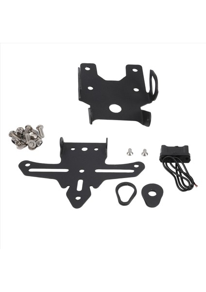 Yamaha XSR155 Xsr 155 2019 2020 2021 Için LED Işıklı Motosiklet Plaka Tutucu Braketi Çamurluk Temizleyici (Yurt Dışından)