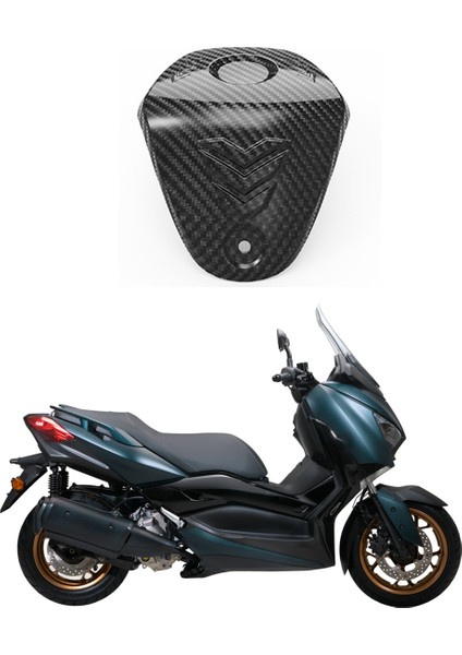 Motosiklet Scooter Aksesuarları Karbon Fiber Gidon Üst Orta Kapak Yamaha X-Max Xmax 250 300 400 XMAX250 Için (Yurt Dışından) modelleri