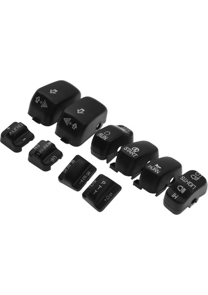 Harley Motosiklet Gidonu Manuel Anahtar Kabuk Kapağı Düğme Anahtarı (Yurt Dışından)