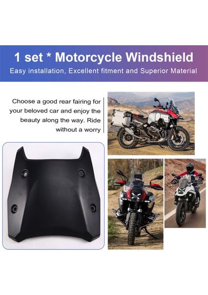 Bmw R1300GS R 1300 Gs Adv Için Motosiklet Ön Camı (Yurt Dışından) fırsatları