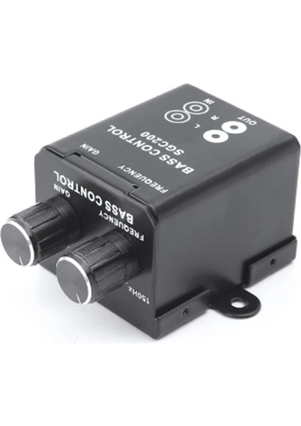 Otomatik Araba Uzaktan Kumandalı Amplifikatör Subwoofer Araba Ses Ekolayzeri Geçiş Bas Kontrolcüsü Bas Ekolayzer Kontrolcüsü 4 Rca (Yurt Dışından) fırsatları