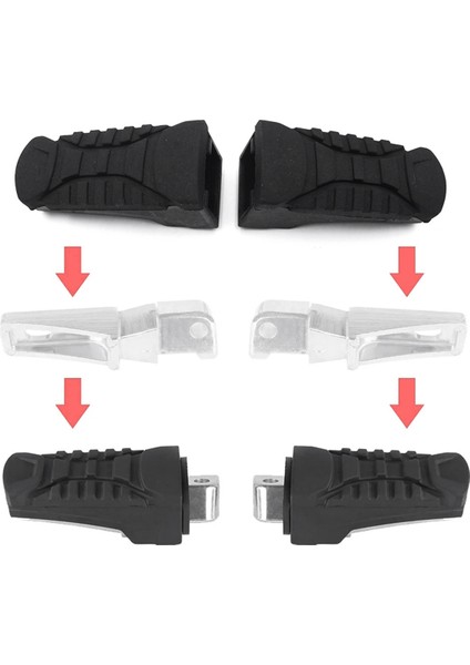 Bmw R1200GS Adv 2014-2019 Lc 2013-2019 R1250GS Için Motosiklet Arka Ayak Dayama Plakası Ayak Dayama Kauçuk Ped Kılıfı (Yurt Dışından) modelleri