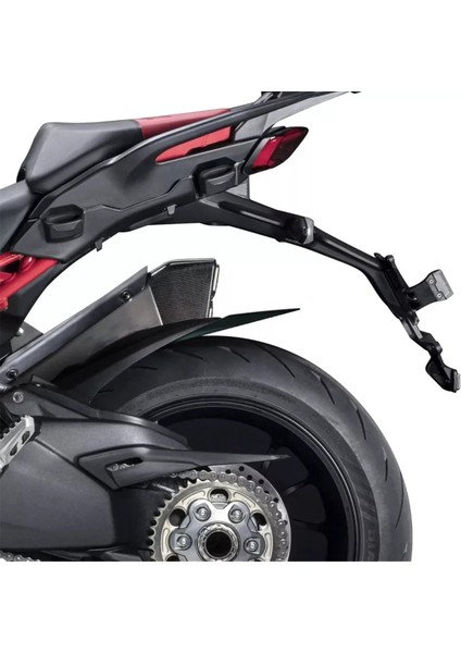 Ducati Multistrada V4 Pikes Peak 2021, 2022 ve 2023 Için Motosiklet Aksesuarları Arka Çamurluk Uzatma (Yurt Dışından) fırsatları
