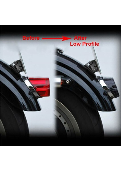 Harley Fatboy Tour Electra Glide Flh Için Motor LED Arka Lambası Fren Sinyal Lambası (Yurt Dışından) modelleri