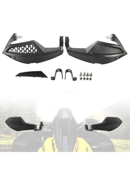 Atv El Koruyucu Rüzgar Deflektörü Gidon Koruyucu Kiti Can-Am Outlander 450, 500, 650, 800, 1000 Renegade Ds G2, G2L, G2S (Yurt Dışından) fiyatları