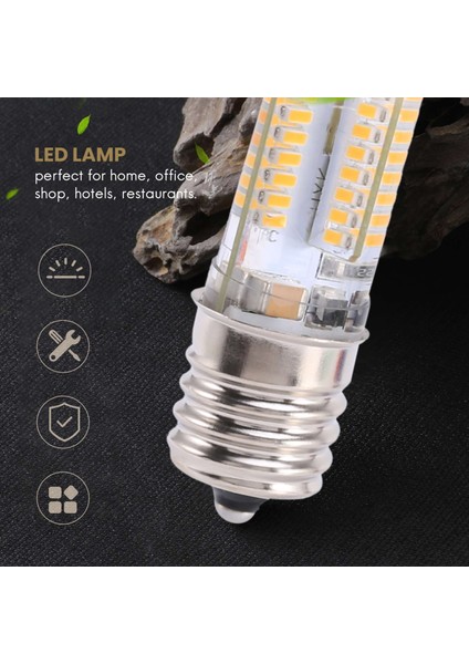 E17 Soket 5W 64 LED Ampul 3014 Smd Işık Sıcak Beyaz Ac 110V-220V (Yurt Dışından) fiyatları