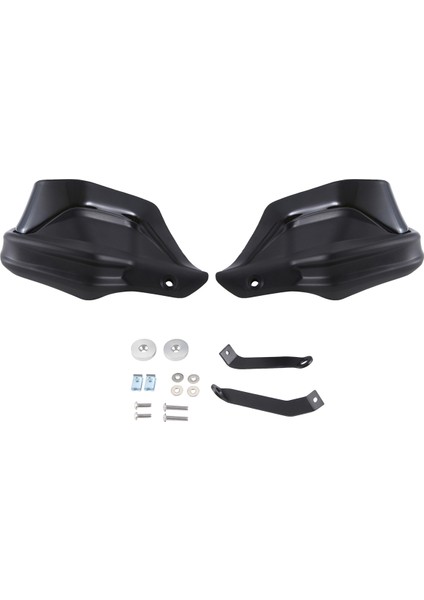 Honda NX400, Nx 400, NX500, Nx 500 Motosiklet Aksesuarları El Koruyucu Ön Cam Siyah (Yurt Dışından)