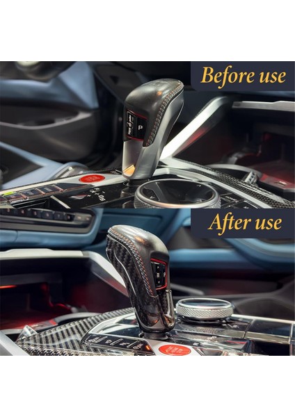 Bmw M2 G87 M3 G80 M4 G82 G83 2021-2025 Lhd Için Karbon Fiber Araba Vites Topuzu Kapağı Paneli Dekoratif Iç Mekan (Yurt Dışından) modelleri