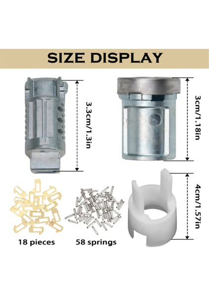 Ford Edge Explorer F150 F250 F350 F450 F550 Lincoln Mkx Için Kontak Kilidi Silindiri 924-717 4L3Z-11582-BB Değiştirildi (Yurt Dışından) indirimleri