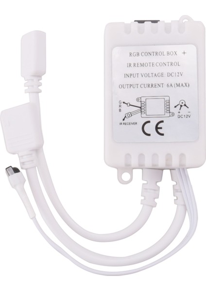 LED Şerit Işık Kontrol Cihazı, Rgb LED Şerit Işık Kontrol Cihazı + Kızılötesi Uzaktan Kumanda 24 Tuş (Yurt Dışından) fırsatları