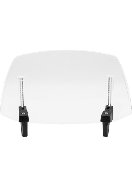 Evrensel Motosiklet Ayarlanabilir Ön Cam Uzatma - Honda Suzuki Kawasaki Yamaha Bmw Ducati Aprilia'ya Uygun (Şeffaf) (Yurt Dışından)