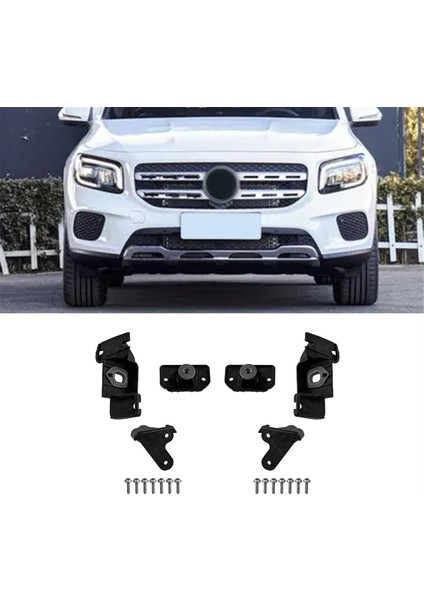 Mercedes-Benz Glb Sınıfı X247 20-2024 Far Sabit Pençesi Için 1 Çift Far Tamir Braketi Kiti A2478200303 A2478200403 (Yurt Dışından) modelleri