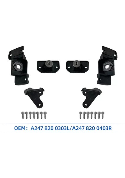 Mercedes-Benz Glb Sınıfı X247 20-2024 Far Sabit Pençesi Için 1 Çift Far Tamir Braketi Kiti A2478200303 A2478200403 (Yurt Dışından) indirimleri