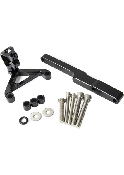 Honda Için Motosiklet Direksiyon Amortisörü Montaj Braketi Destek Kiti (Yurt Dışından)