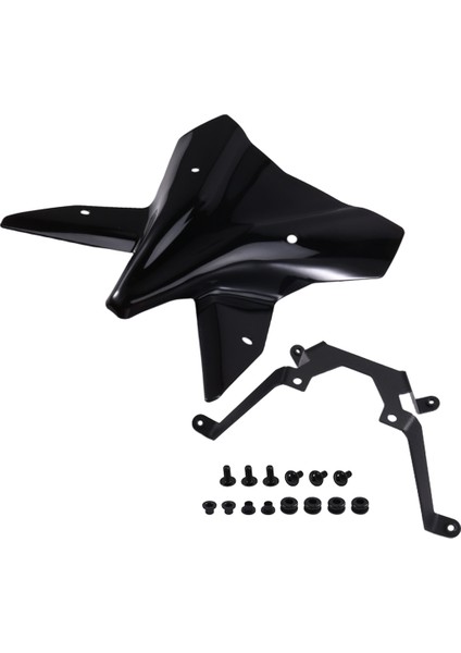 990DUKE Siyah Için Spor Ön Cam Ön Cam Siperliği Vizör Kiti (Yurt Dışından) modelleri