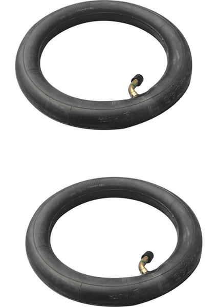 Adet 8 Inç 8x1 1/4 Scooter Iç Lastiği, Bükülmüş Valfli A-Katlanır Bisiklet Elektrikli/gazlı Scooter Lastiğine Uygundur (Yurt Dışından)