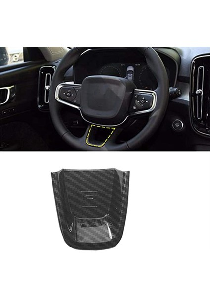 Volvo XC40 2019 Için Direksiyon Simidi Kaplama Paneli Dekoratif Kaplama Direksiyon Simidi Gösterge Paneli Pulları Modifiye Aksesuarı (Yurt Dışından) fırsatları