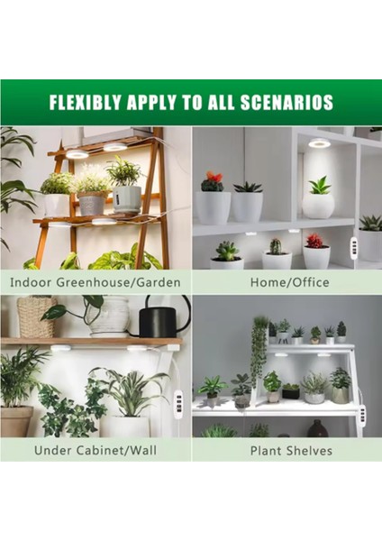 Tam Spektrum LED Büyüme Işığı Otomatik Açma/kapama Zamanlayıcısı 4 Adet (Yurt Dışından) fırsatları