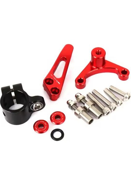Ducati Supersport Kırmızı Motosiklet Amortisör Sabitleyici Braket Kiti (Yurt Dışından)