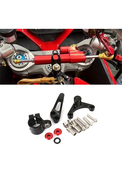 Ducati Supersport Kırmızı Motosiklet Amortisör Sabitleyici Braket Kiti (Yurt Dışından) fırsatları
