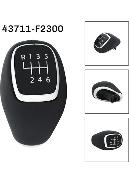 Hyundai I30 Elantra Solaris Venue 2016-2019 Için 6 Vitesli Vites Topuzu Kolu Vites Topuzu 3711F2300, 43711-F2300 (Yurt Dışından)