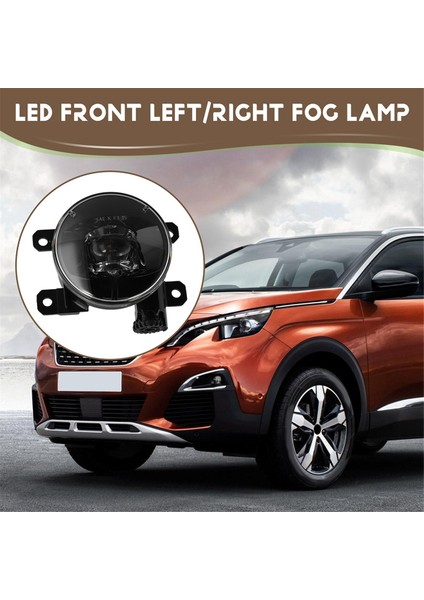 Peugeot 508 3008 (P84) Citroen Ds3 Ds4 Ds5 Ds7 C4 Için 1 Çift Ön Sol ve Sağ LED Sis Lambası Grubu 9811333380 90085456 (Yurt Dışından) fırsatları