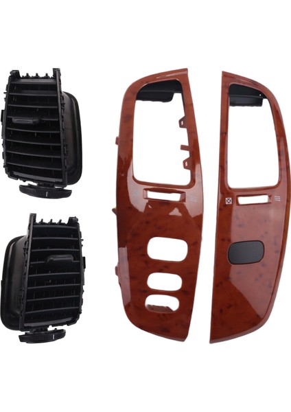 Toyota Land Cruiser 100 LC100 FJ100 UJZ100 1997-2007 Lhd Için Araç Içi Gösterge Paneli Havalandırma Paneli (Yurt Dışından)