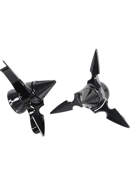 Harley Touring Flh Dyna Softail Için Spun Blade Döndürme Ön Aks Kapak Somunu Kapağı (Yurt Dışından)