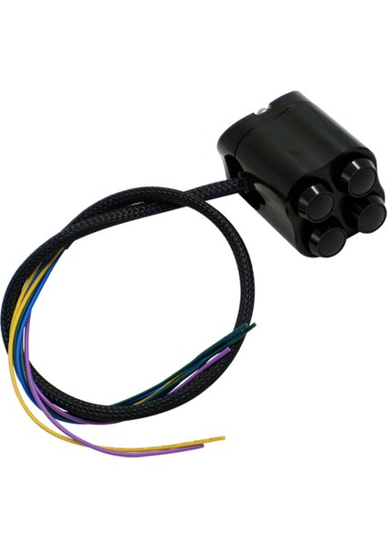 Motosiklet Gidon Anahtarı Gidon Kontrol Anahtarı Siyah (Yurt Dışından)