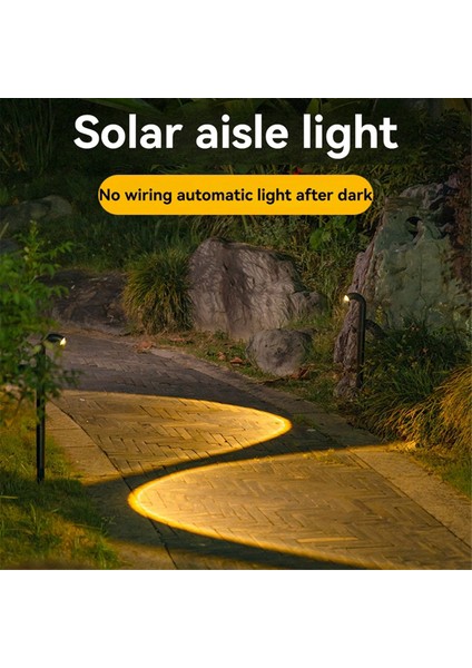 Güneş Enerjili Dış Mekan Yol Lambası Manzara Lambası Su Geçirmez 1 Adet (Yurt Dışından) fırsatları