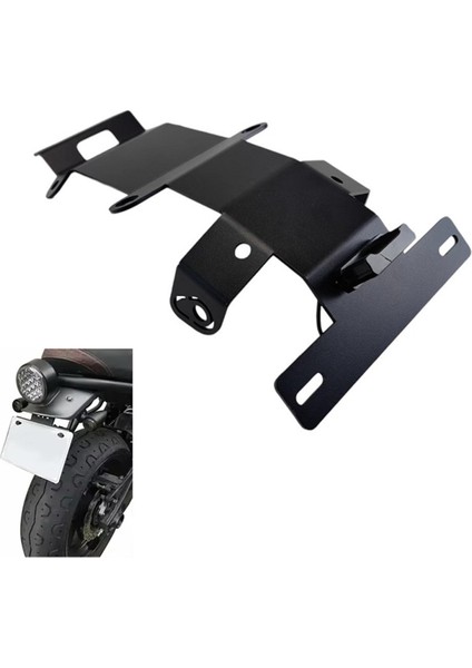 Yamaha XSR700 Xsr 700 2015-2020 Motosiklet Arka Düzenleyici Çamurluk Eliminatörü Plaka Tutucu Braketi LED Işıklı (Yurt Dışından) fiyatları