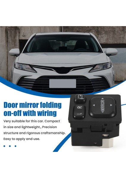 Toyota Camry Vios Rav4 Scion Lexus 84872-52040 Için Yeni Kapı Aynası Katlama Anahtarı (Yurt Dışından) indirimleri