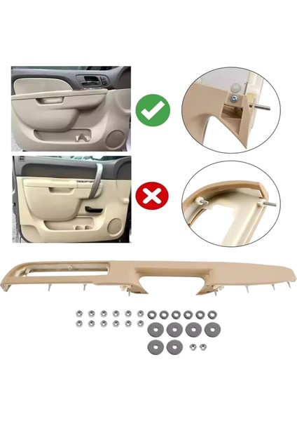 Chevrolet Silverado Gmc Araba Aksesuarları Lhd Için 80995 Ön Sol Kapı Kol Dayanağı Tamir Takımı (27 Inç) (Yurt Dışından) indirimleri