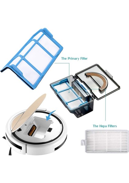 Ilıfe V3 V5 Pro Elektrikli Süpürge Filtresi Için Yedek Aksesuar Kiti (Yurt Dışından) fırsatları