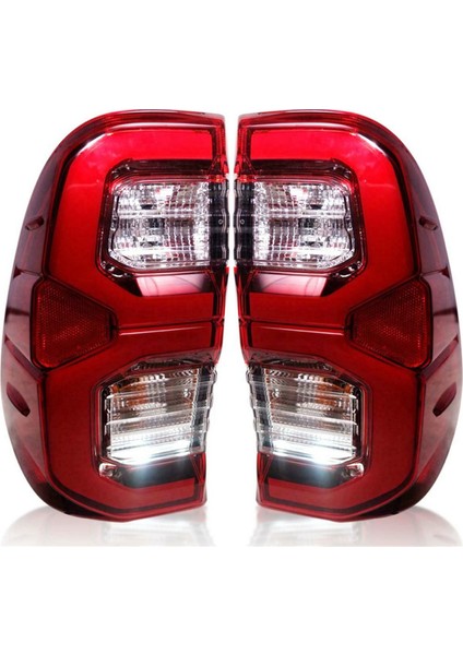 Toyota Hilux Revo Rocco Sr5 Pickup 2020-2022 Için Sol Arka LED Stop Lambası Fren Lambası 81560-0K430 815600K430 (Yurt Dışından)