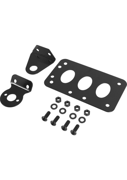 Siyah Motosiklet Yan Montajlı Plaka Braketi Bobber Chopper Harley Sportster Stop Lambası CB750 XS650 Arka Lambası Için Uygundur (Yurt Dışından) fiyatları