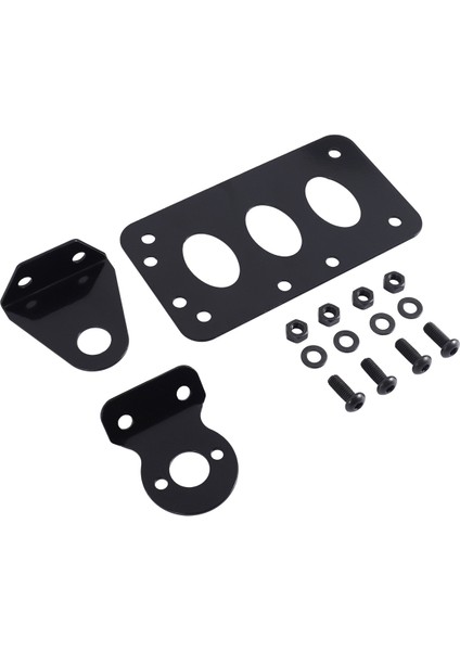 Siyah Motosiklet Yan Montajlı Plaka Braketi Bobber Chopper Harley Sportster Stop Lambası CB750 XS650 Arka Lambası Için Uygundur (Yurt Dışından) modelleri