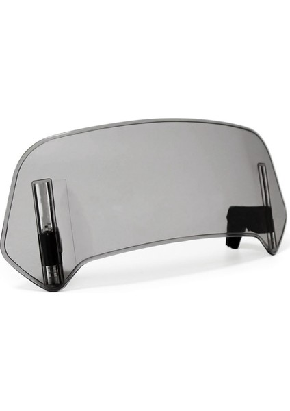 Bmw Kawasakı Yamaha Honda Suzukı Için 28X12CM Motosiklet Ön Camı Gri Uzatma Ayarlanabilir Spoiler Deflektörü (Yurt Dışından)