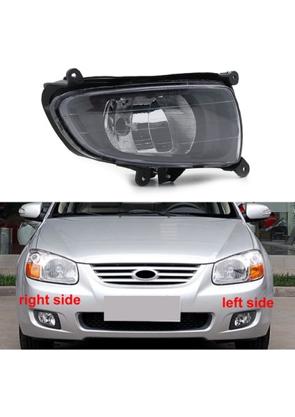 Araba Ön LED Sis Fark Lambası Drl Kia Cerato Spectra Sedan Için Gündüz Çalışma Işık Kiti 2007 2008 2009, Sol ve Sağ (Yurt Dışından) modelleri
