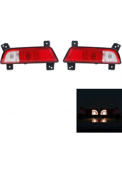 Araba Sağ Arka Tampon Sis Lambası Park Uyarı Reflektörü Arka Lambalar Fren Lambası Için Jac T8 Pikap 2019-2022 (Yurt Dışından) fırsatları