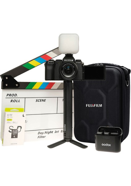 X-S20 Siyah + XC15-45MM Vlogger Hazır Kit