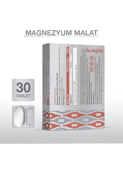 Magnesium Plus Malat 30 Tablet fiyatları